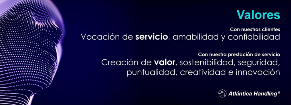 Valores tanto con nuestros clientes: vocación de servicio, amabilidad y confiabilidad. Como con nuestra prestación de servicio, creando valor, sostenibilidad, seguridad, puntuación, creatividad e innovación